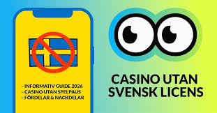 Casinon utan Svensk Licens En Guide till Spelande Utan Begränsningar Casinon utan Svensk Licens En Guide till Spelande Utan Begränsningar
