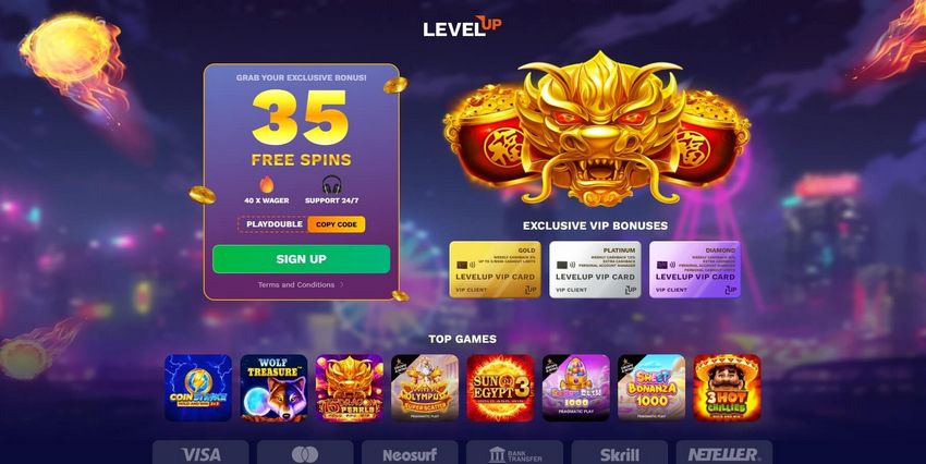 LevelUp Casino Testimonial 2026: Complete Summary of Games, Perks, and Licensing