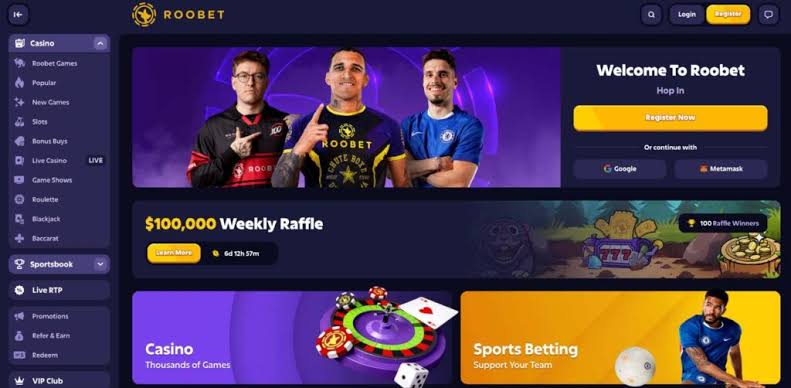 Présentation et avis sur Roobet : Casino et paris sportifs crypto en ligne légitimes Présentation et avis sur Roobet : Casino et paris sportifs crypto en ligne légitimes
